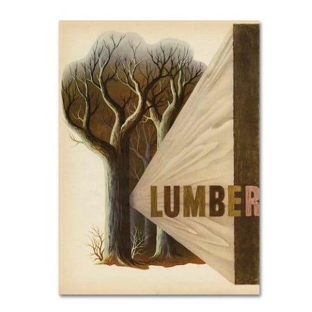 Vintage Apple Collection 'Lumber' Canvas Art,35x47